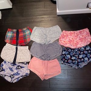 A DEAL! 8 aerie & gilly hicks pj shorts